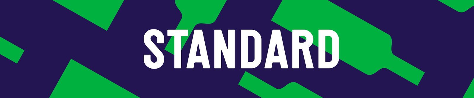 "Standard" auf ein Flaschenfeld geschrieben.