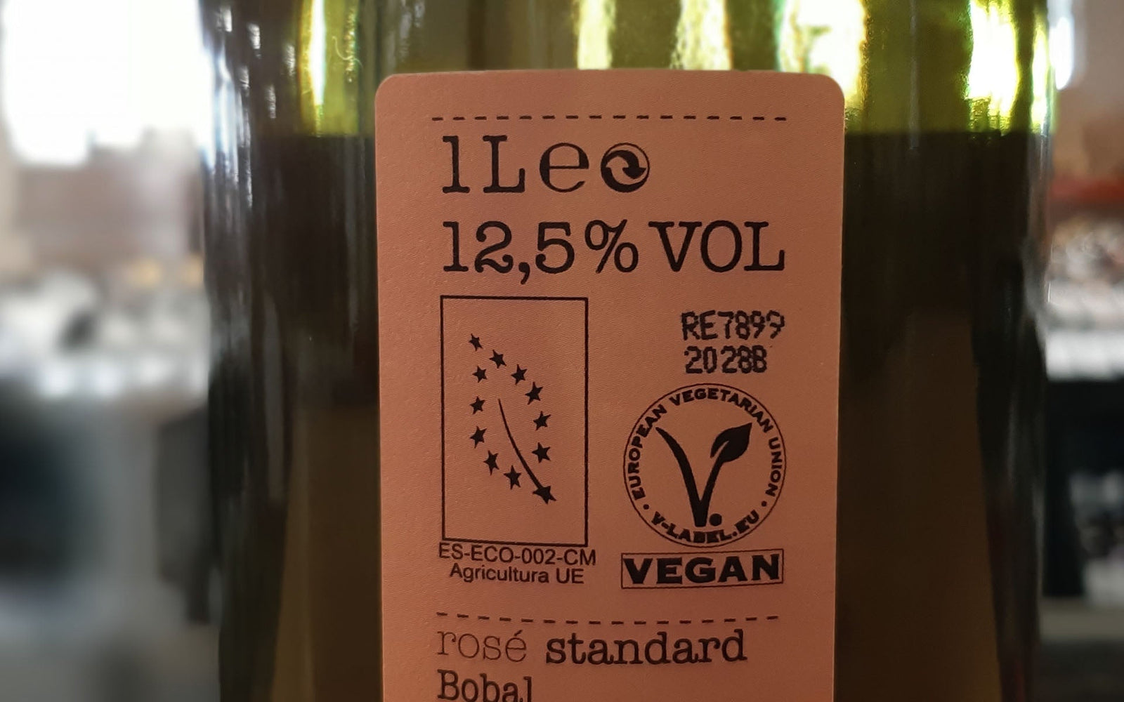 Das Rückenetikett unseres Standard-Rosé. Jeder wird den Wein lieben. Sogar die Elsners.