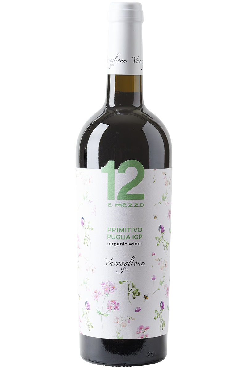 Primitivo 12 e mezzo IGP Puglia 2022 organic